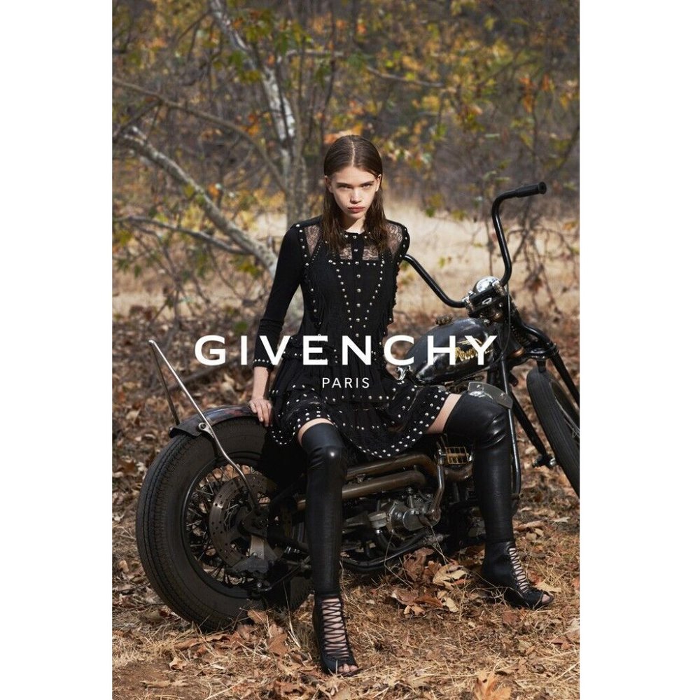 GIVENCHY 6.5 Laced Nunka Thigh High Boots Over The Knee OTK 36.5 $4K - Picture 3 of 9